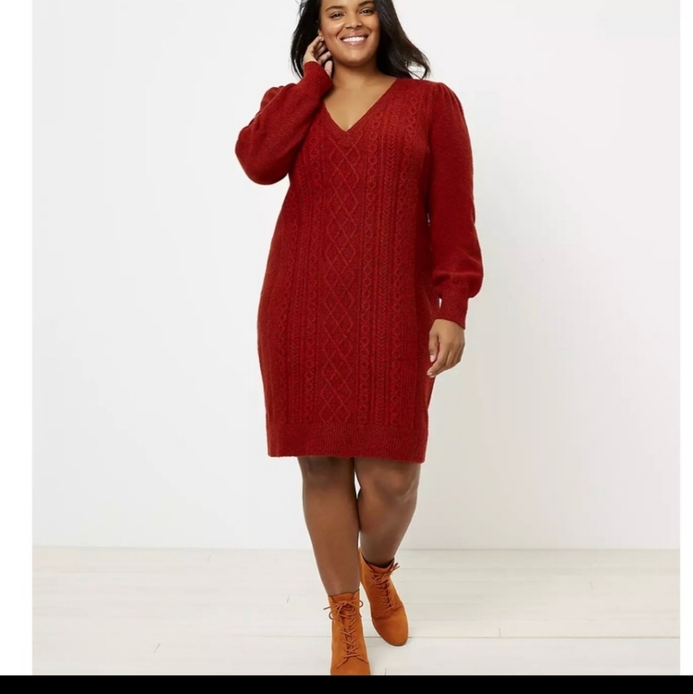 LOFT Plus Sweater Dress